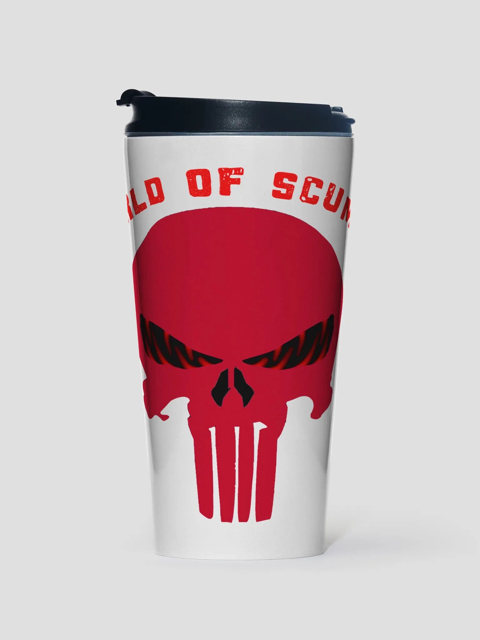 World of Scummy travel mug product image (1)