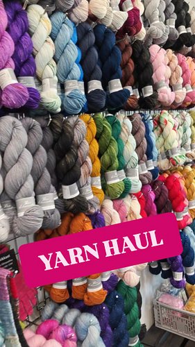 I made a day trip to @rva_silmusolmu for some vacation yarn shopping! ✨ What should I make with these? 🤔

#yarnhaul #fiberart...