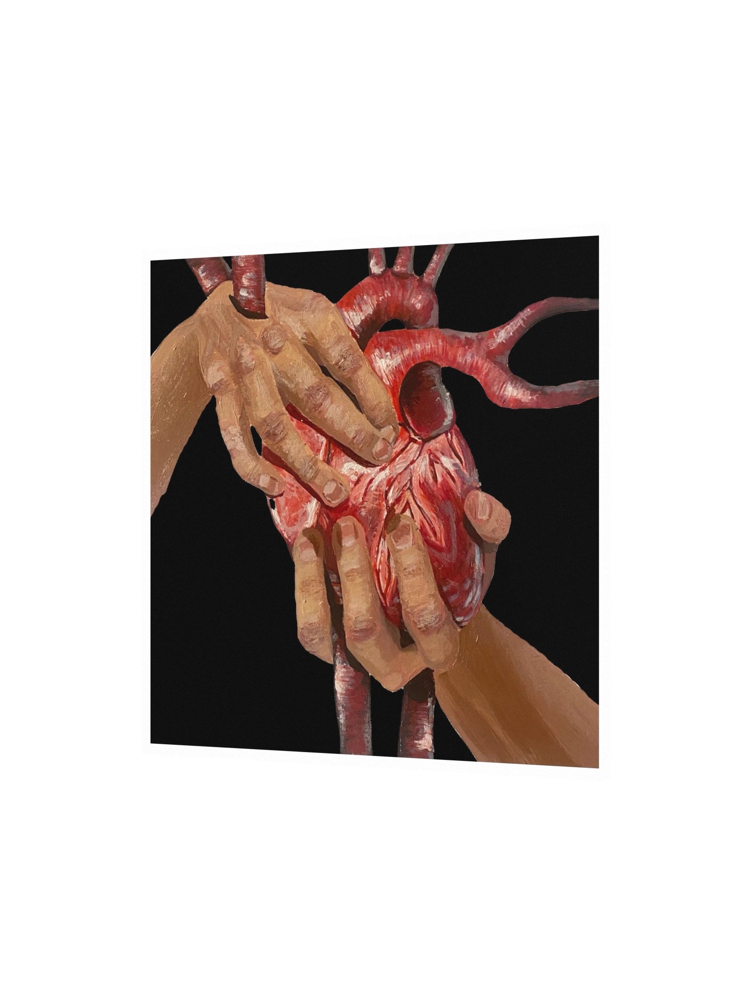 Bound to Christ (dark) Matte Paper Print product image (1)