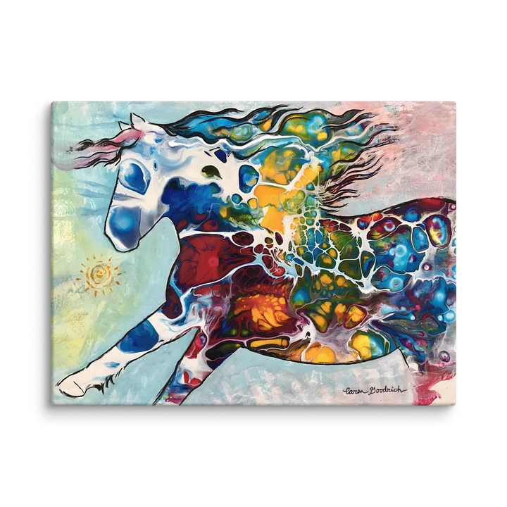 Pour Horse Canvas Art Print product image (3)