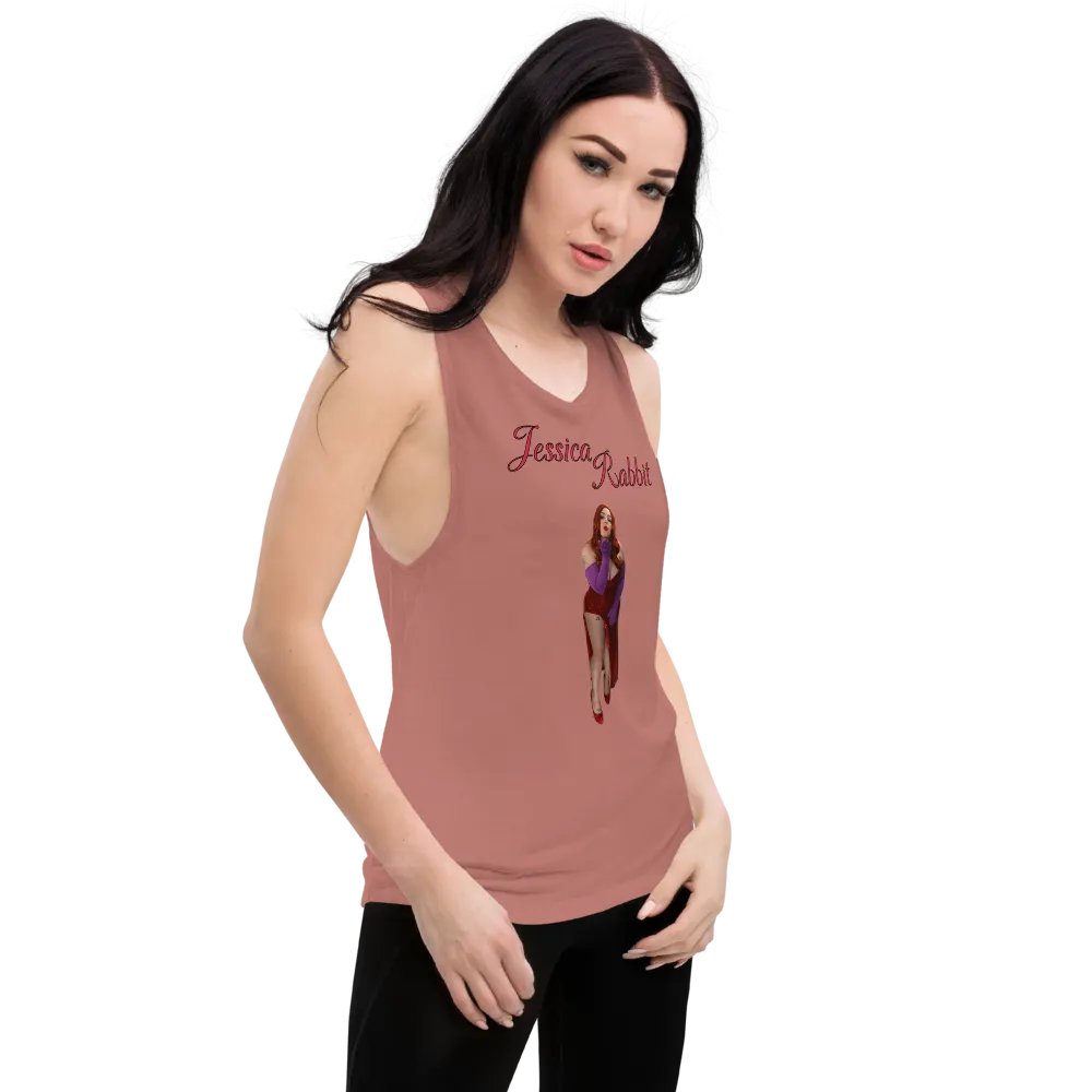 Jessica Rabbit Women's Muscle Tank product image (35)