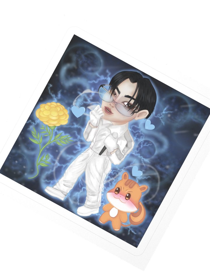 Captain Hongjoong - Fanart - Ateez - Stickers product image (4)