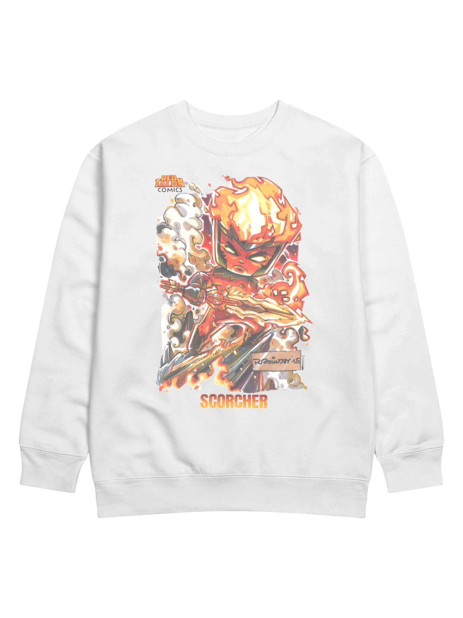 Scorcher Chibi Sweatshirt – Red Talon Series product image (85)