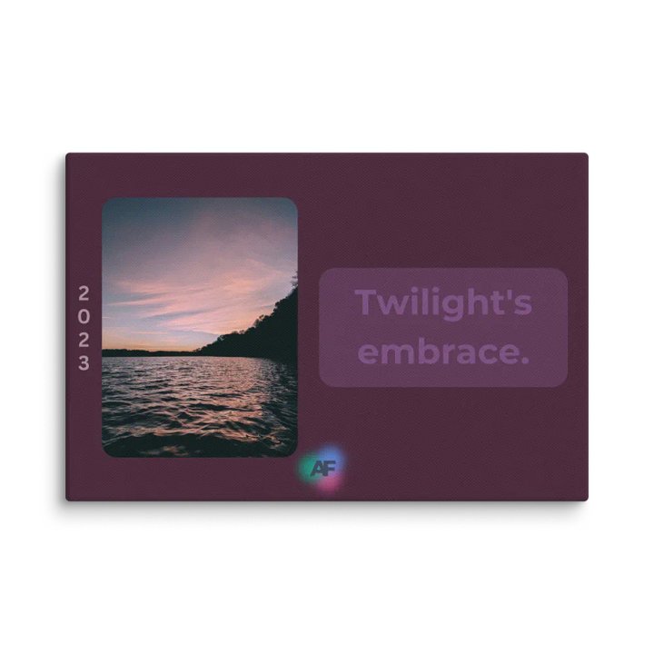 Twilight's Embrace Canvas product image (1)