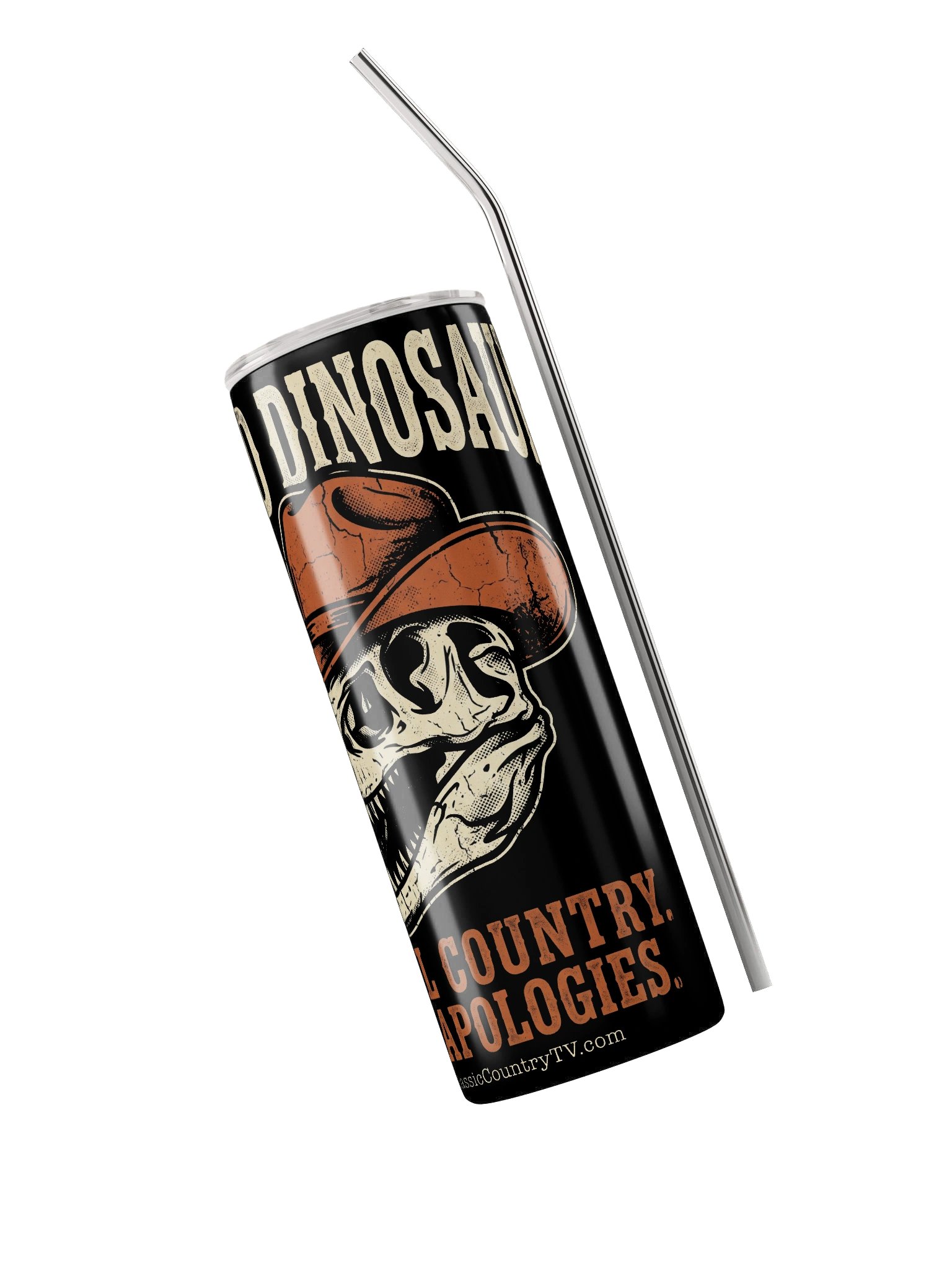 Proud Dinosaur 20oz Tumbler — Classic Country TV Outlaw Series product image (3)