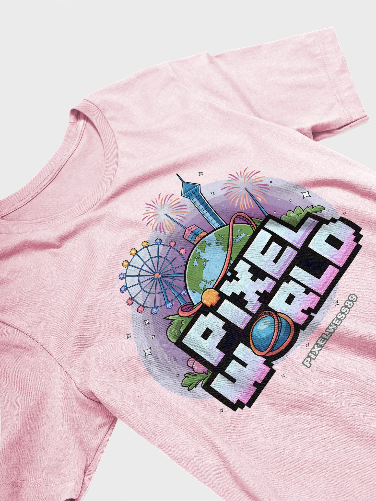 Pixel World - Pastel Tee product image (3)