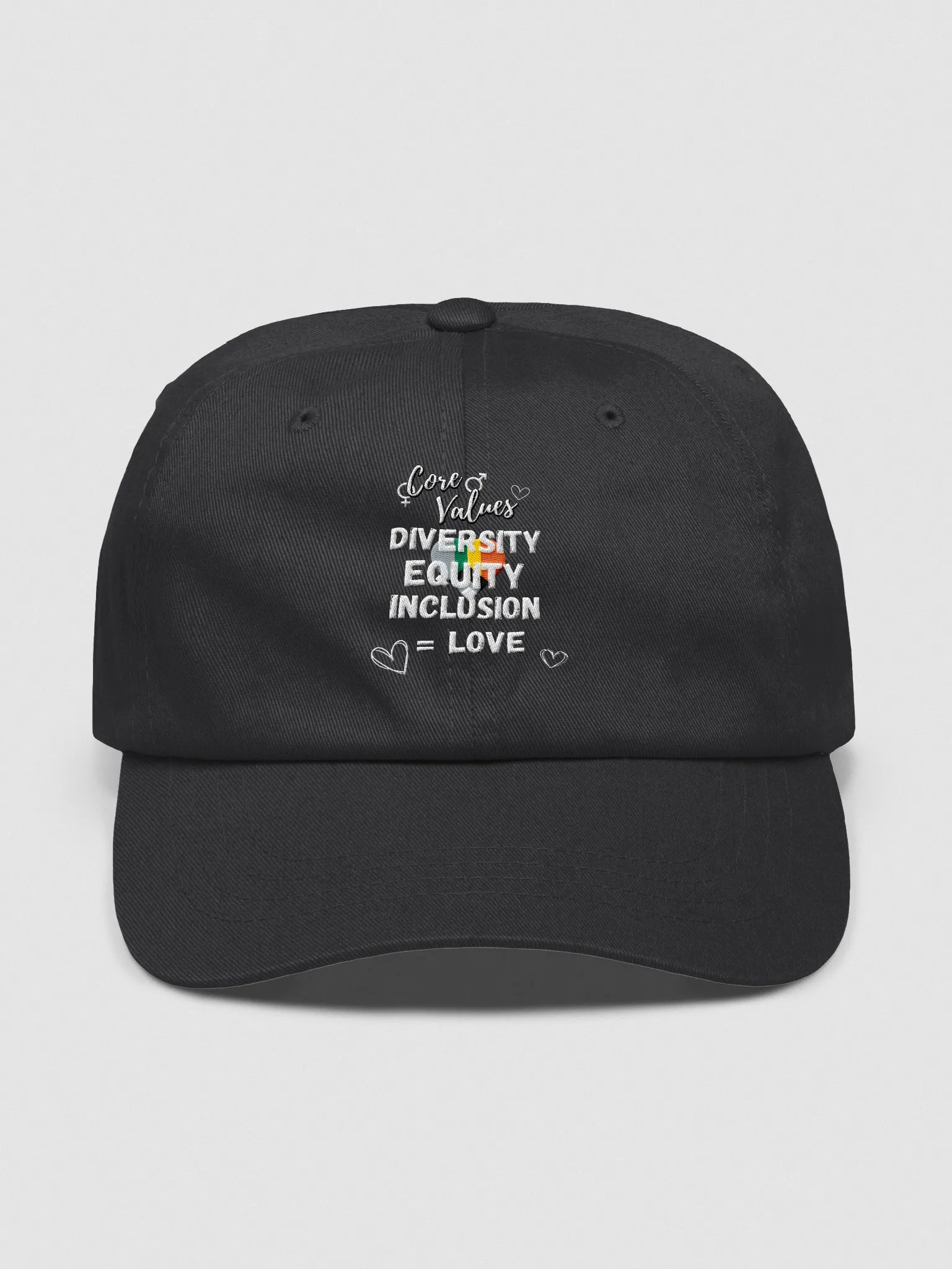 DEI Core Values Hat product image (1)