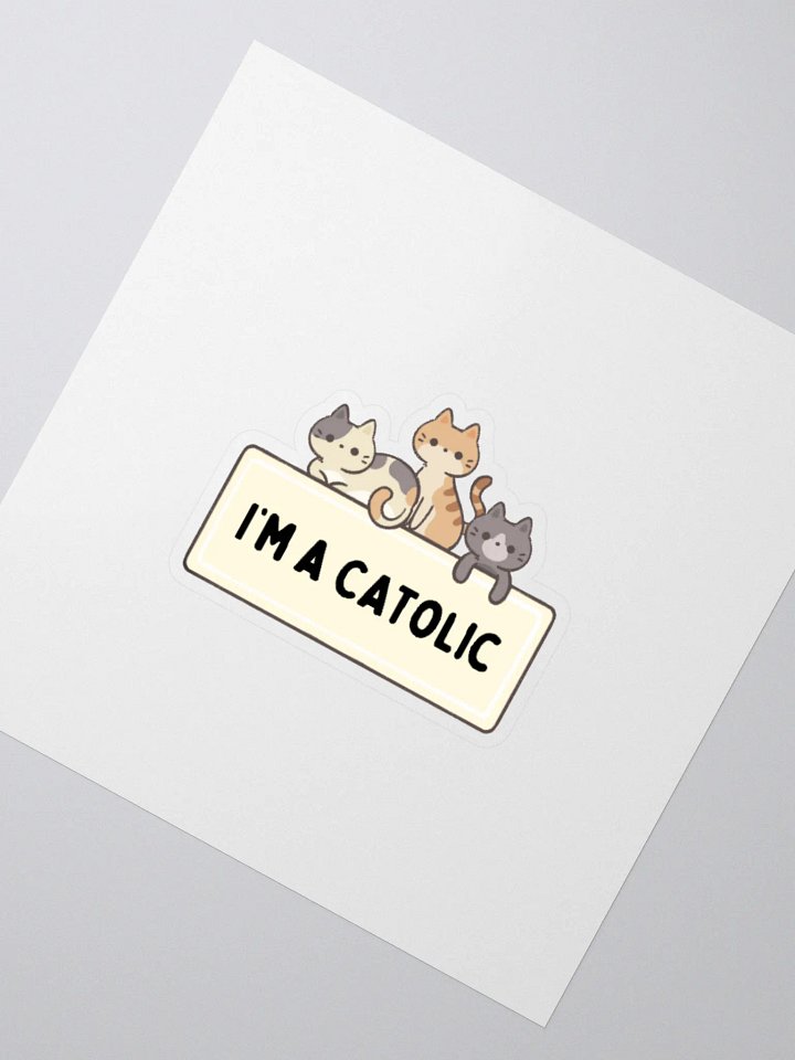 Catolic Cuties Sticker Pack product image (6)