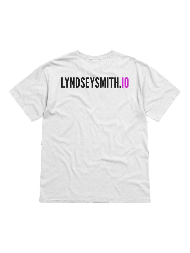 LYNDSEYSMITH.IO T-shirt Pink product image (2)
