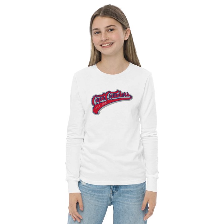 Varsity Logo (Red) Long Sleeve Youth Shirt product image (20)