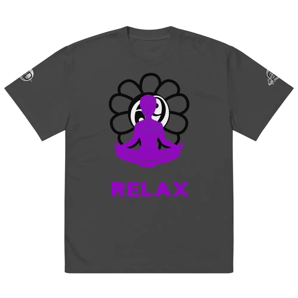 Zen Harmony Purple | Oversized Tee product image (4)