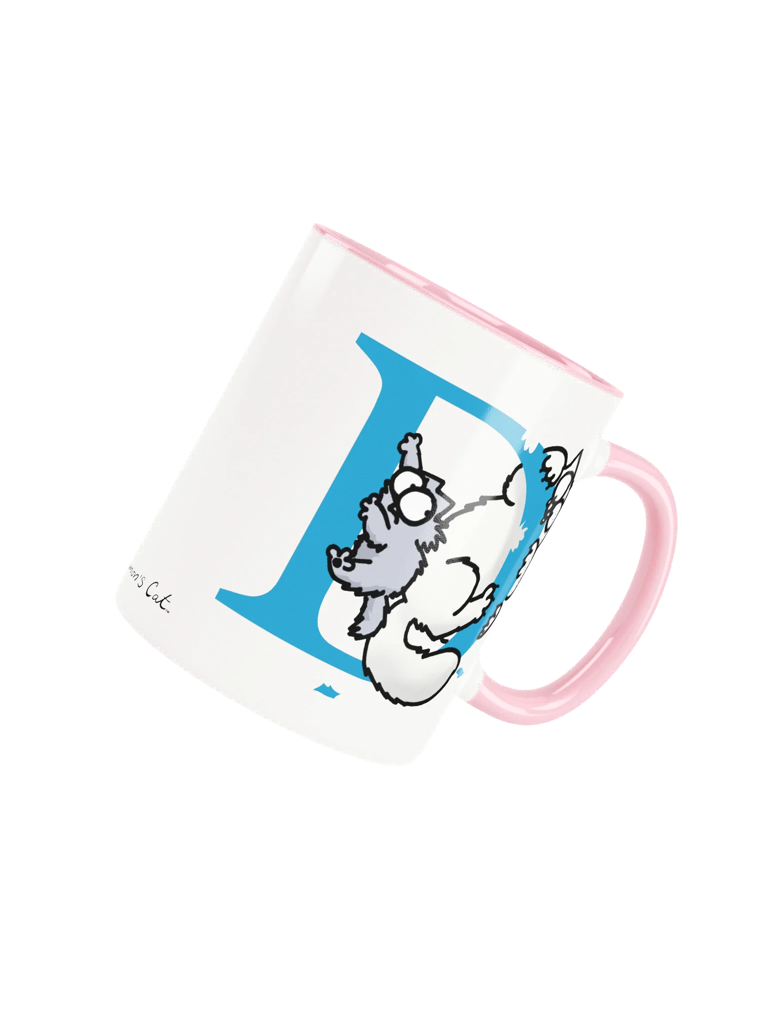Cat Monogram Mug - D product image (4)