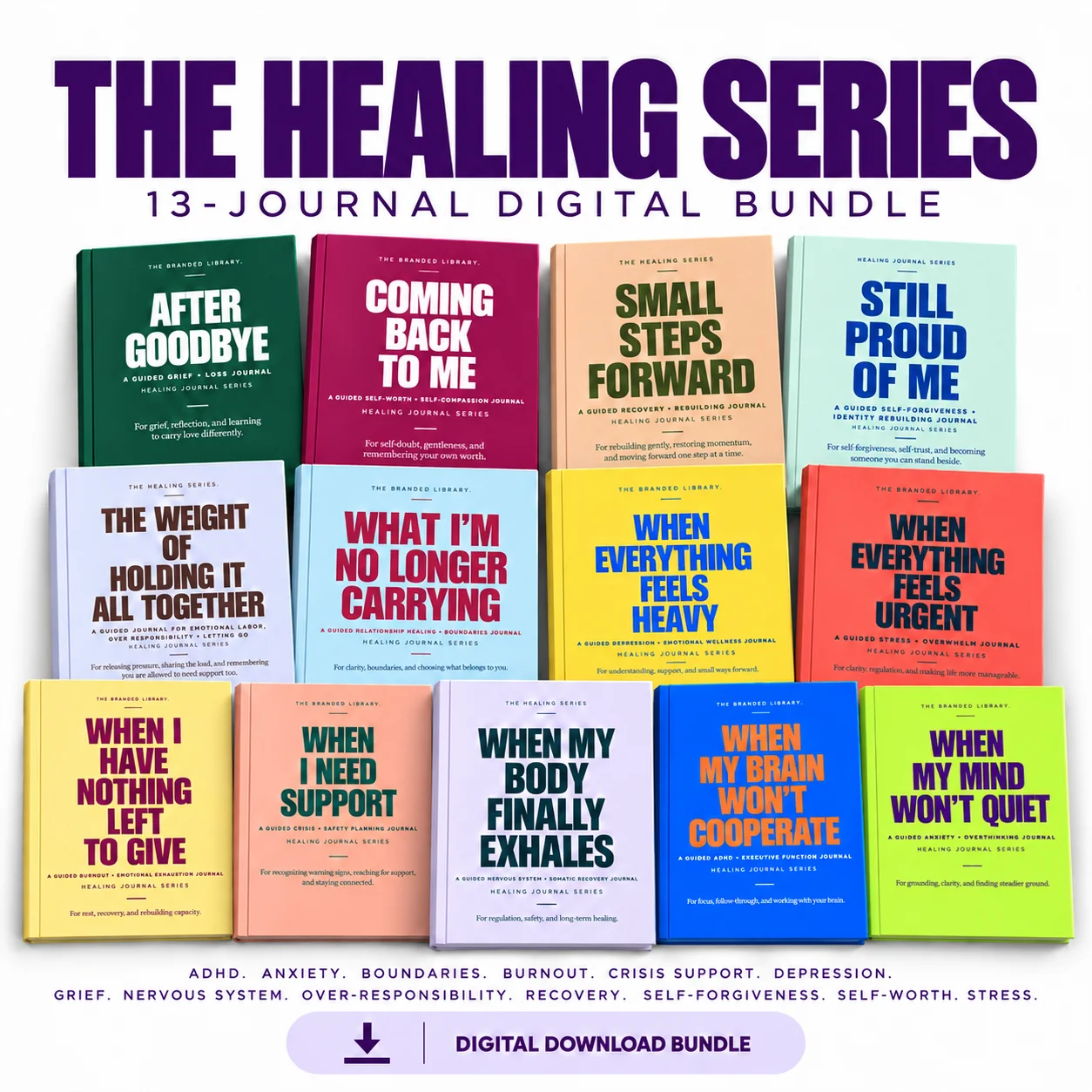 The Healing Journal Series Bundle product image (1)