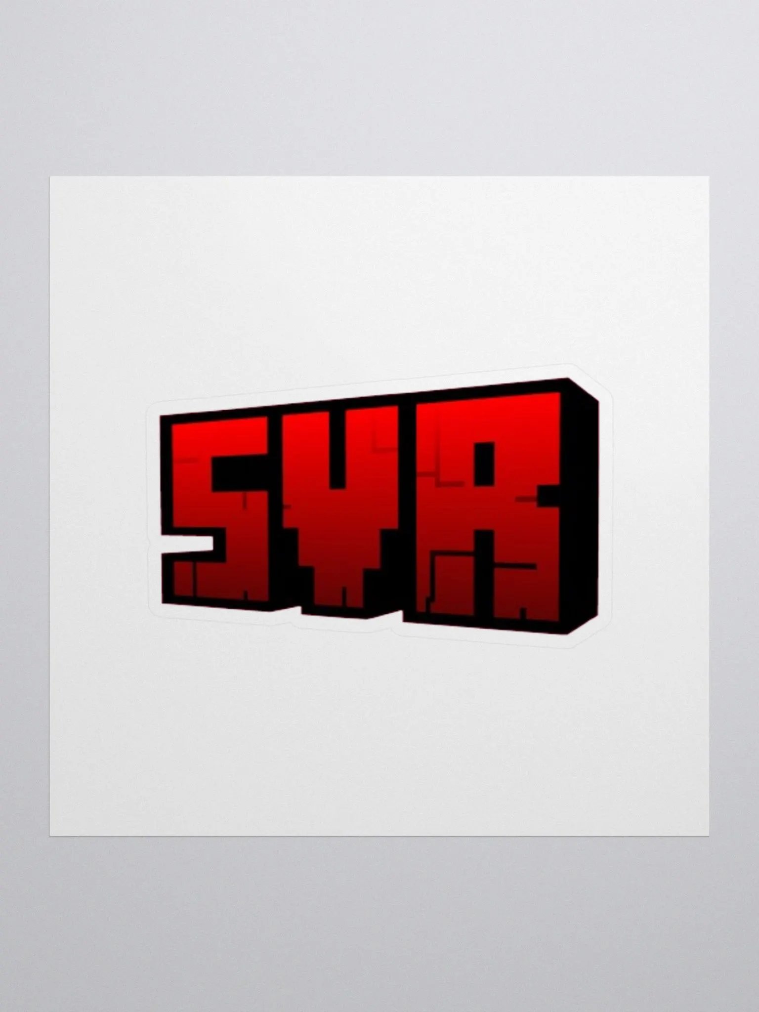 SVR Logo Sticker product image (1)