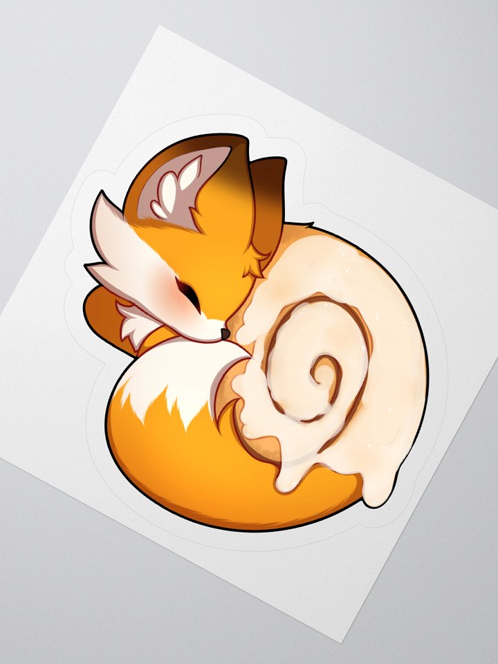 Sweet Roll Fox Stickers product image (4)