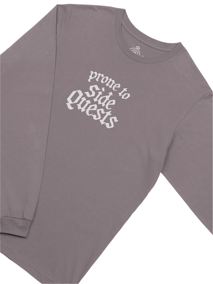 Side Quests long-sleeve tee (dark) product image (17)
