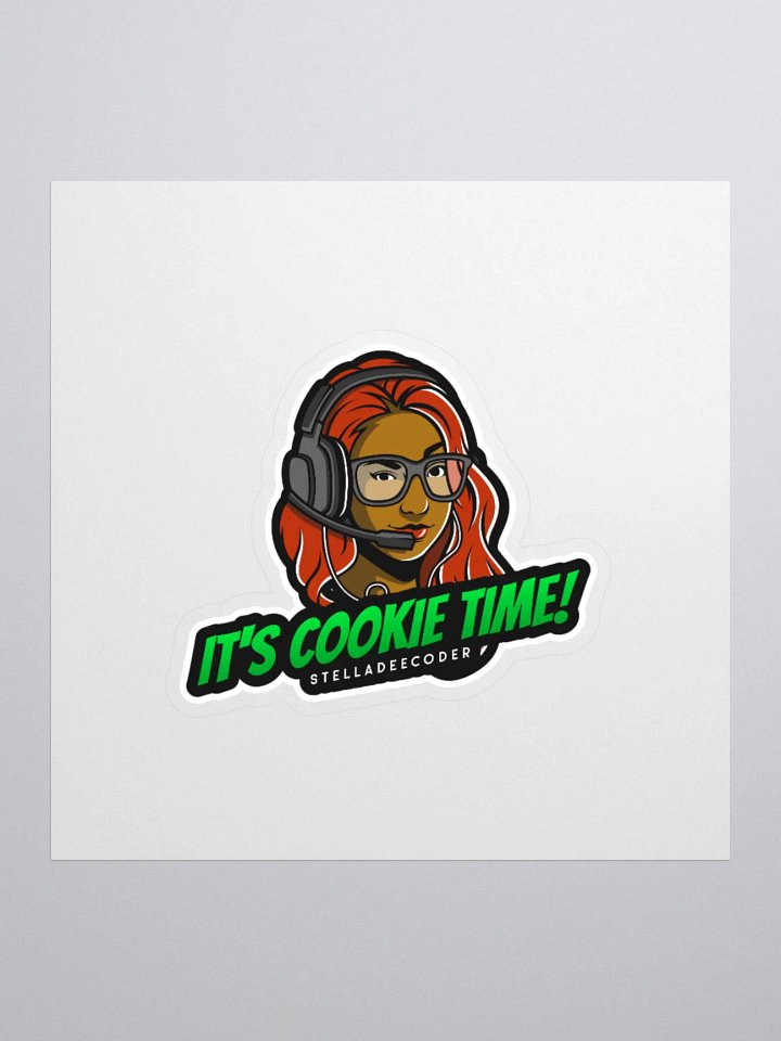 It's Cookie Time Sticker product image (1)