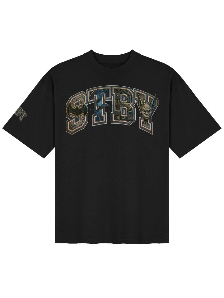 Gothic Typography Unisex Organic T-Shirt product image (4)