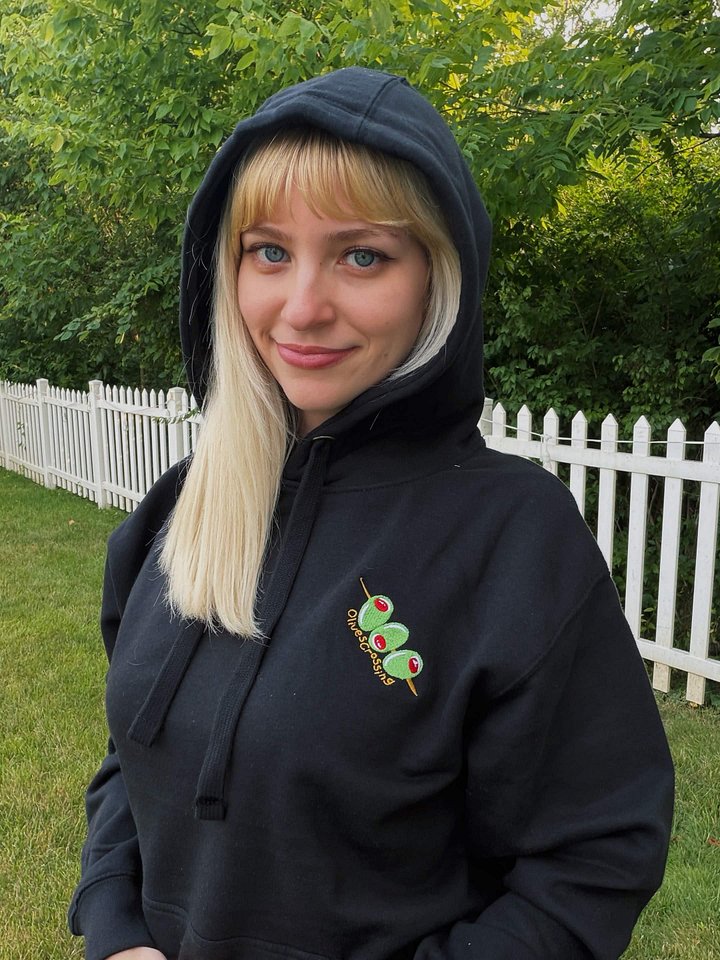 OlivesCrossing Embroidered Hoodie 2026 product image (1)