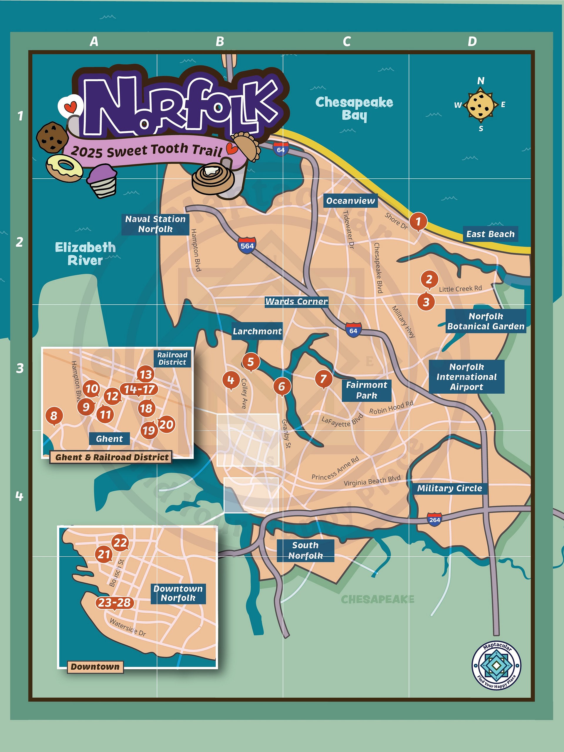 Hampton Roads Ultimate Map Bundle - Digital Download product image (4)