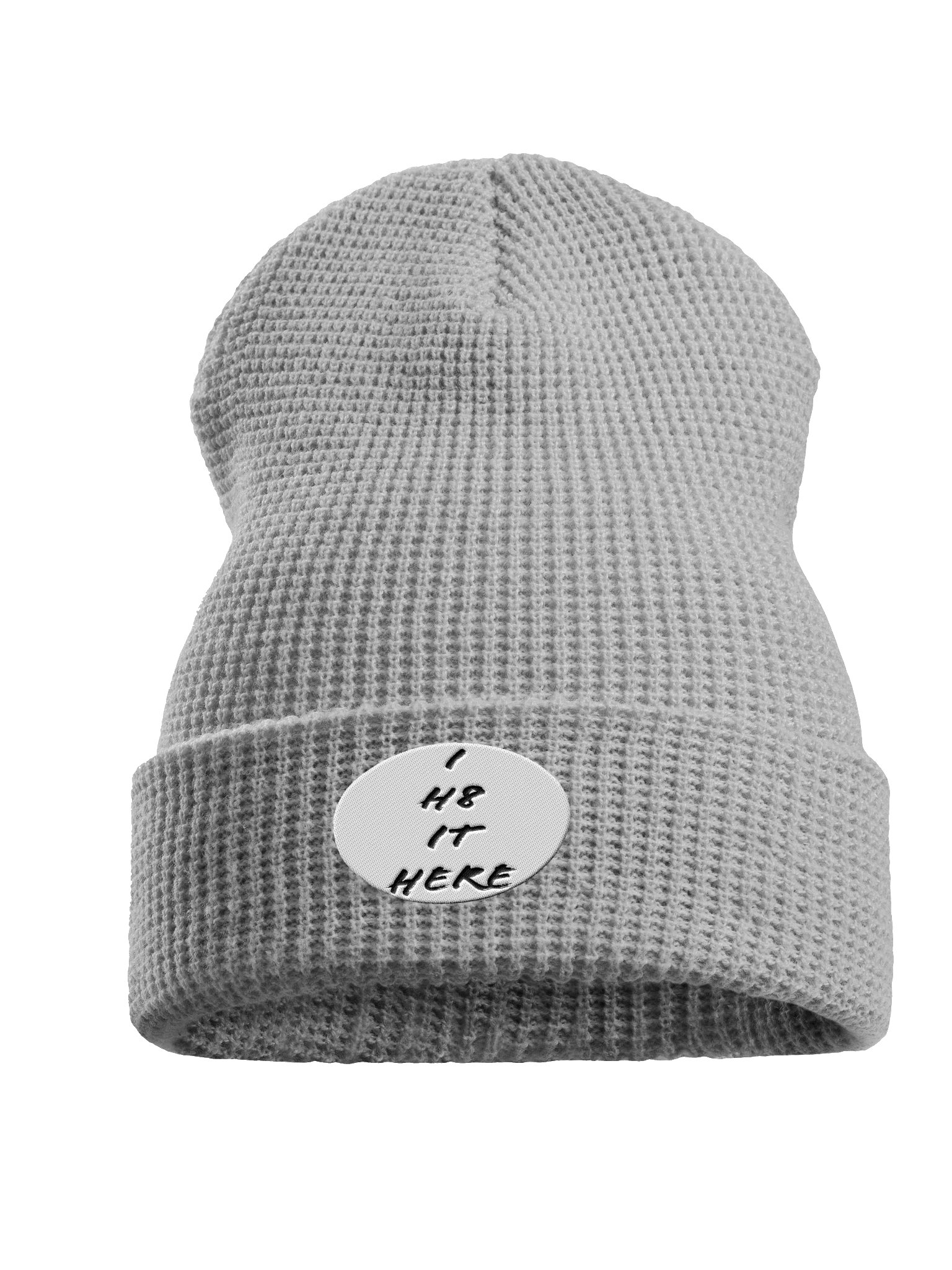 IH8ITHERE WAFFLE BEANIE product image (4)