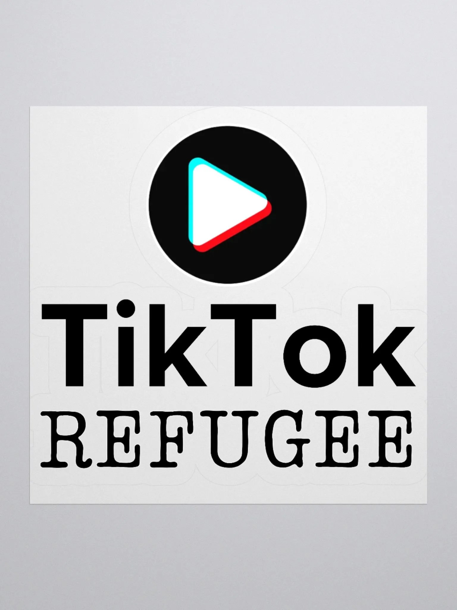 TikTok Refugee Sticker product image (1)