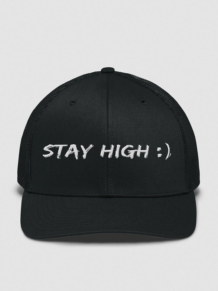 Richardson Stay High Trucker Hat (White Text) product image (5)