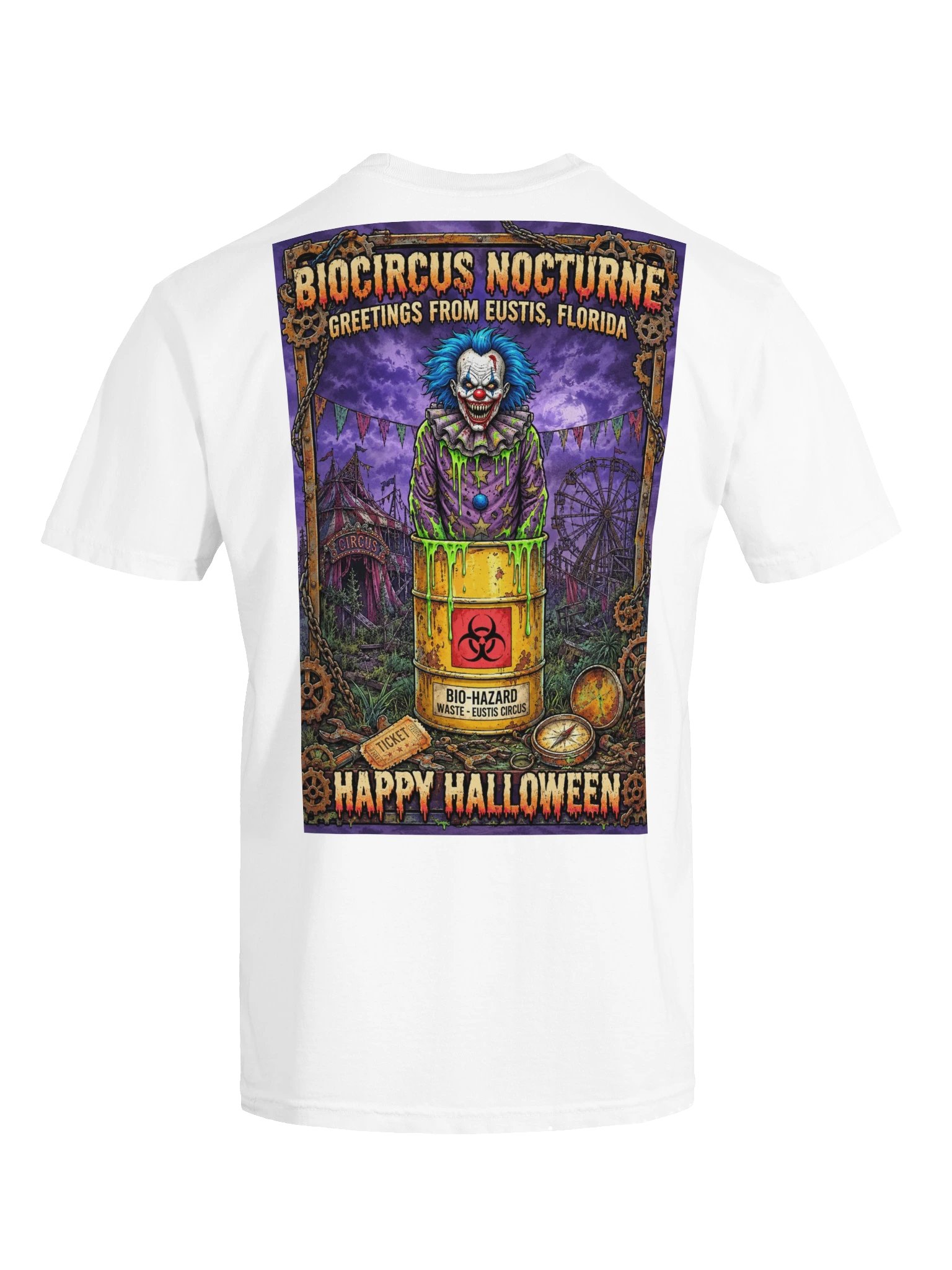56 Creepy Tees Biohazard Nocturnes Comfort Colors T-Shirt product image (31)