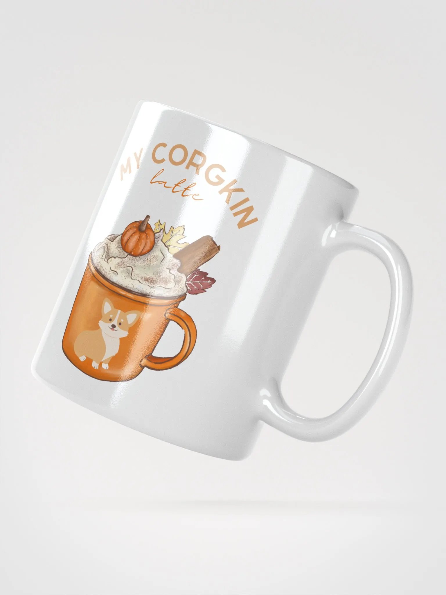 My Corgkin Latte Corgi Mug product image (2)