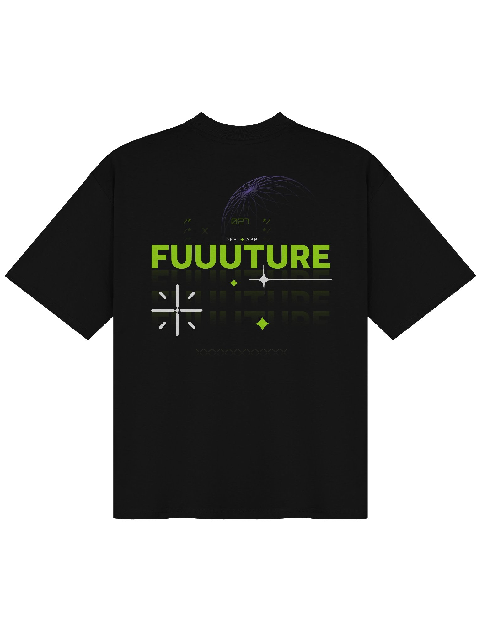 Oversized Tee - Fuuuture Glitch product image (2)