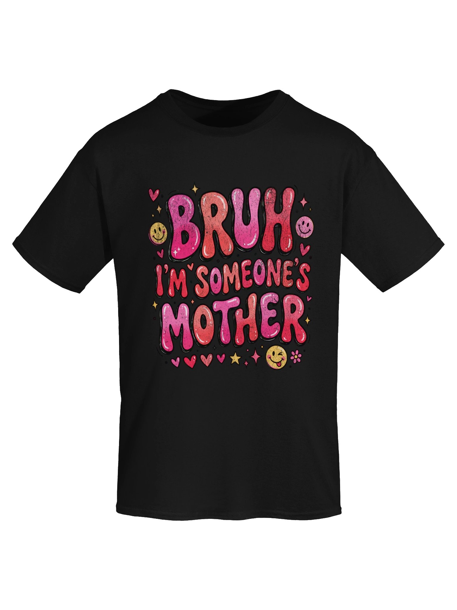 Bruh I’m Someone’s Mother Heart Tee product image (43)