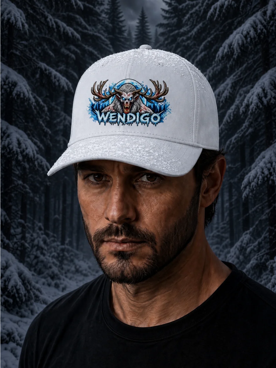 Wendigo Cap — Frozen Hunger - White product image (2)