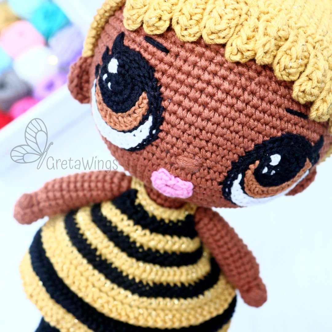 Patrón Amigurumi Abeja Reina LoL (Descarga Digital) product image (3)