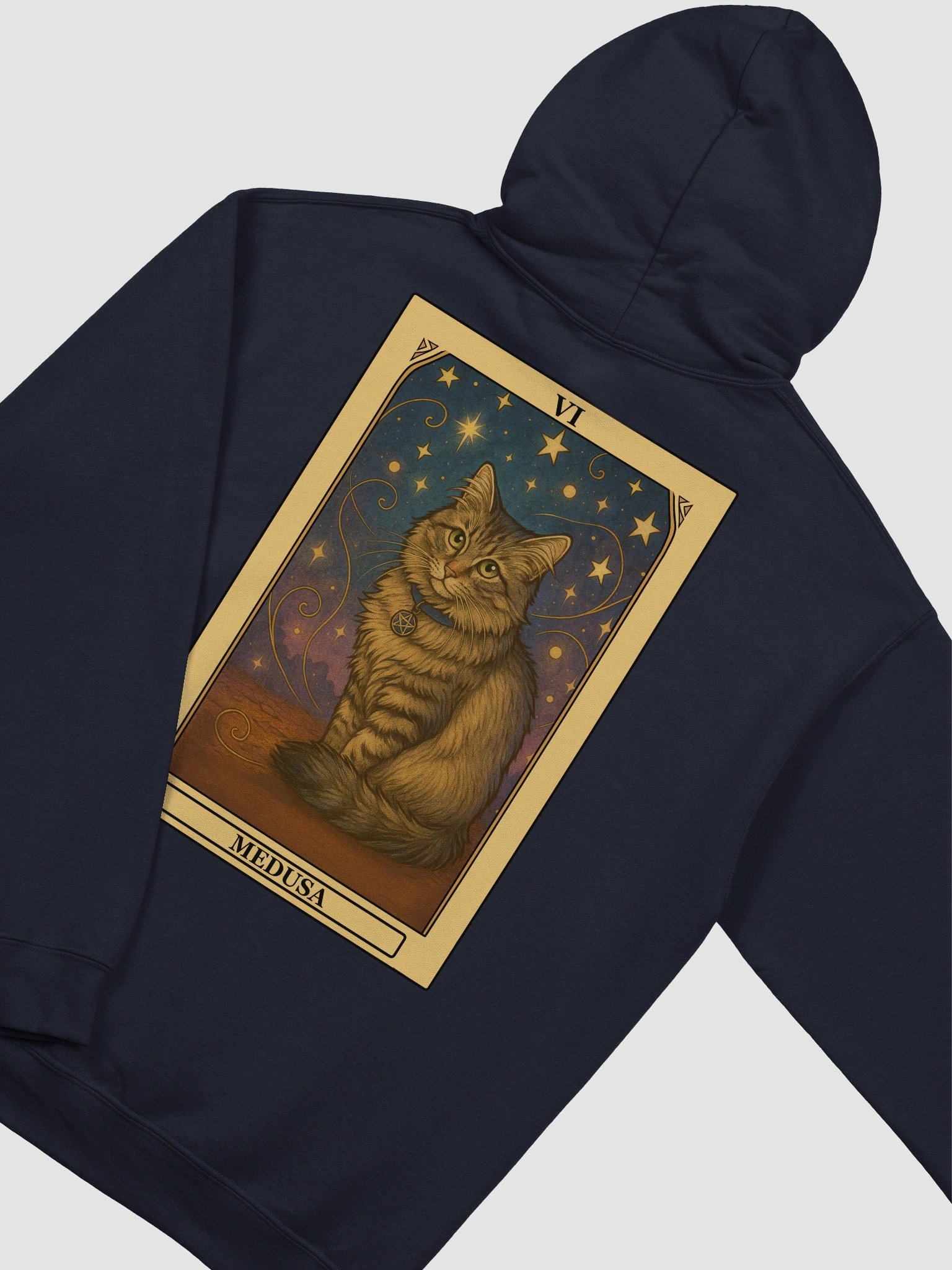 Tarot Card *MEDUSA* - Hoodie (Back) product image (13)