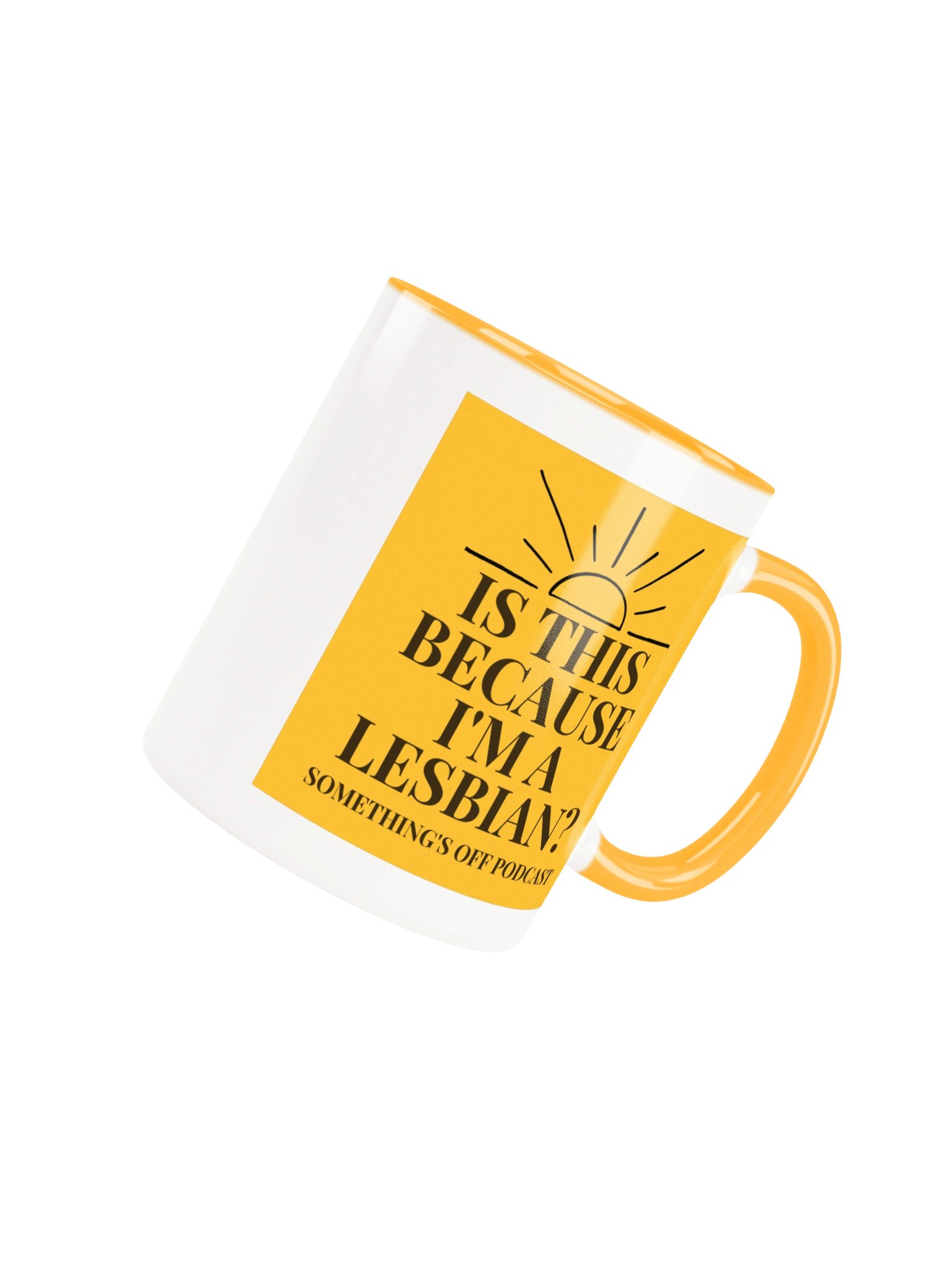 Is This Because I'm a Lesbian? big mug product image (4)