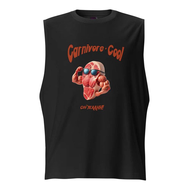 Carnivore-Cool - Black Muscle Tank product image (1)