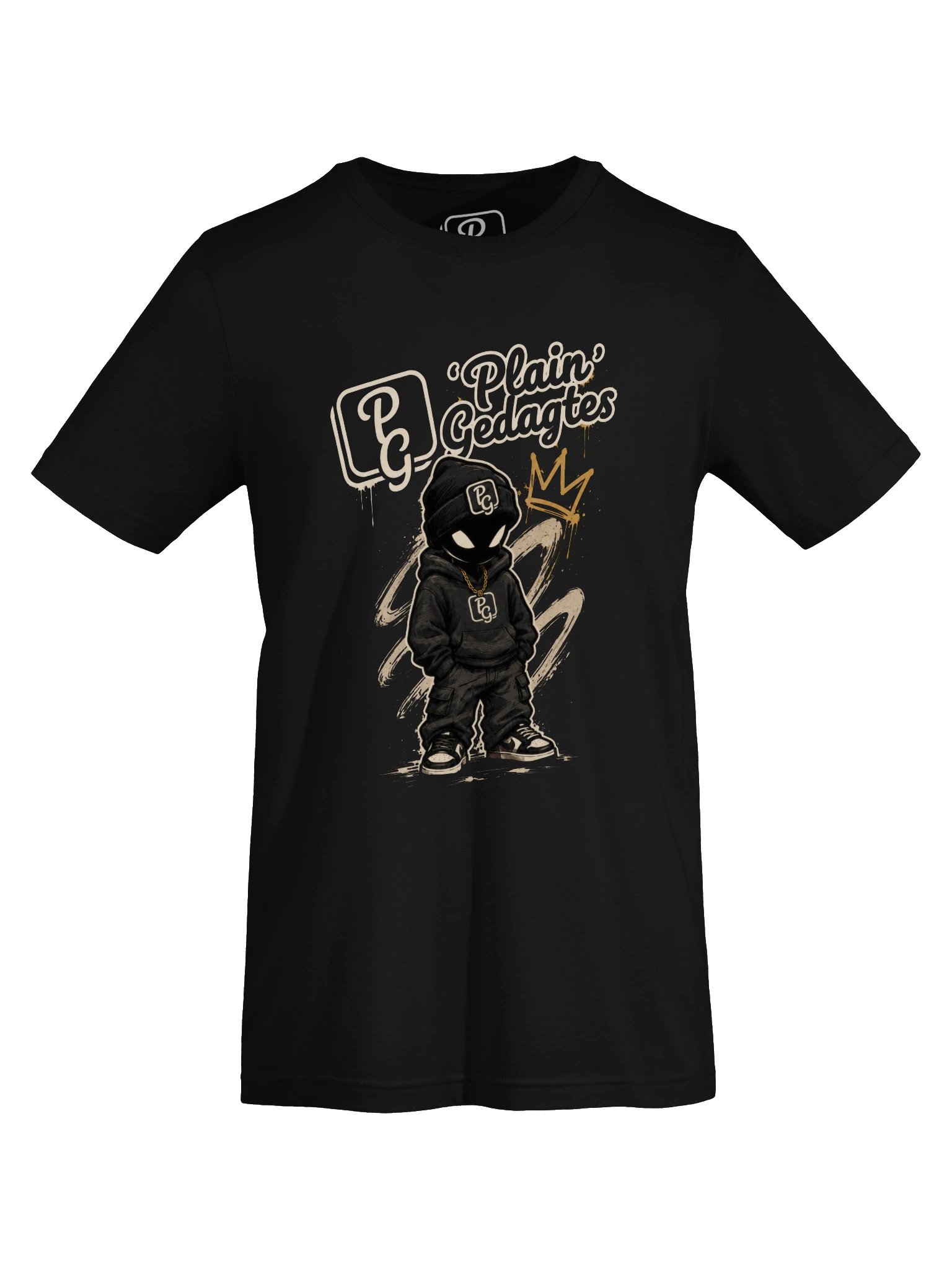 Faceless King Streetwear Tee | Plain Gedagtes SA Streetwear product image (5)