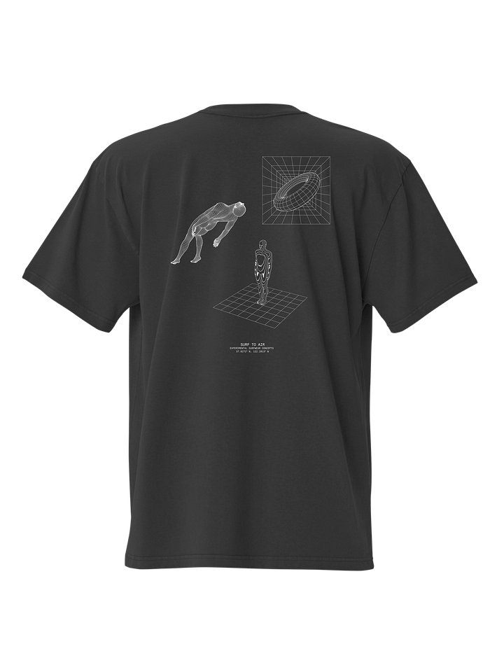 Ascend | Oversized Tee (Faded Black) product image (1)