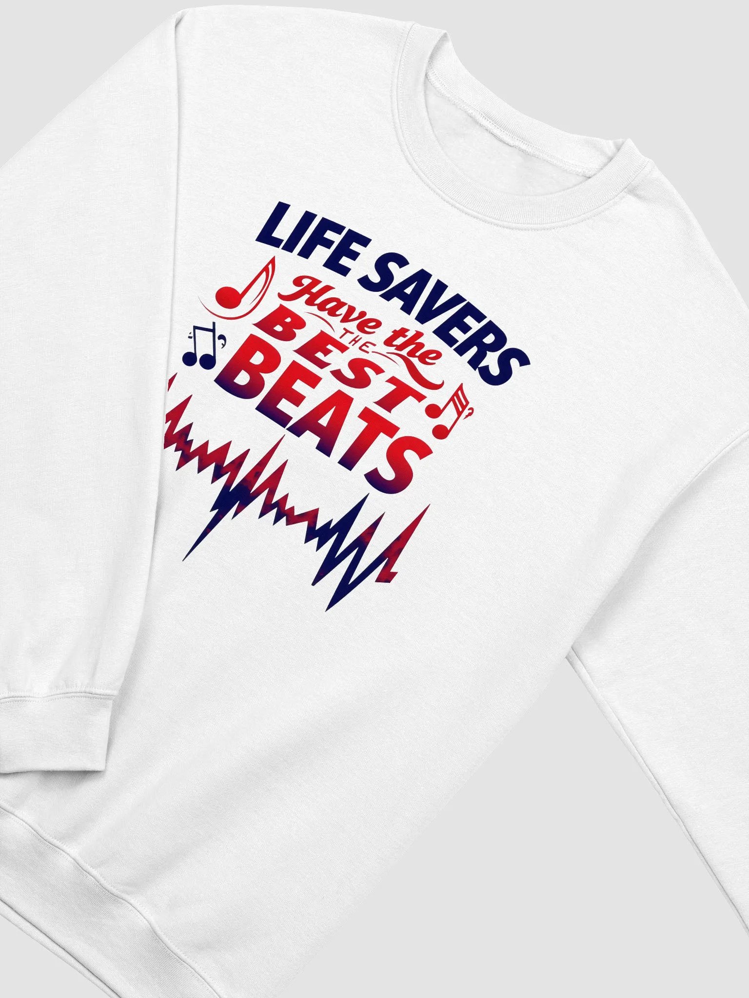 Heartbeat Melody Crewneck Sweatshirt product image (12)