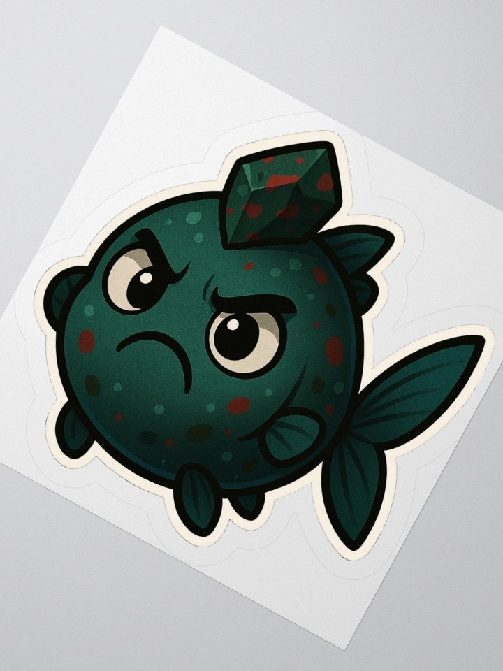 Bloodstone Fish Kiss Cut Stickers product image (3)