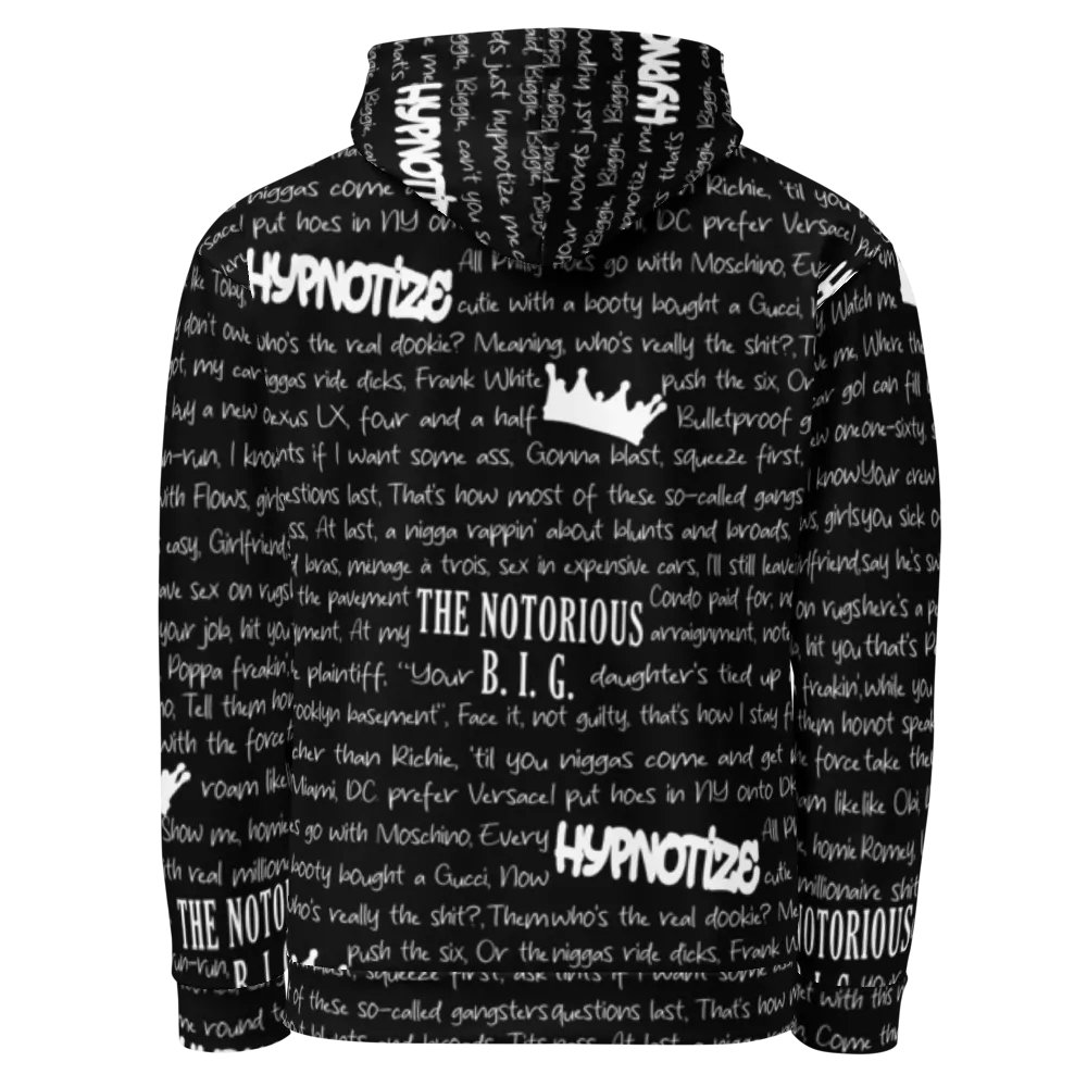 Hypnotize - The Notorious B.I.G. - BLACK - Unisex Hoodie product image (3)