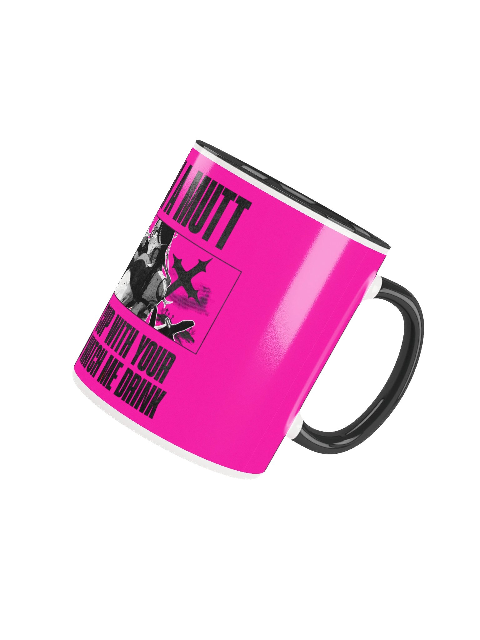 I Am a Mutt Ceramic Mug (PINK) product image (11)