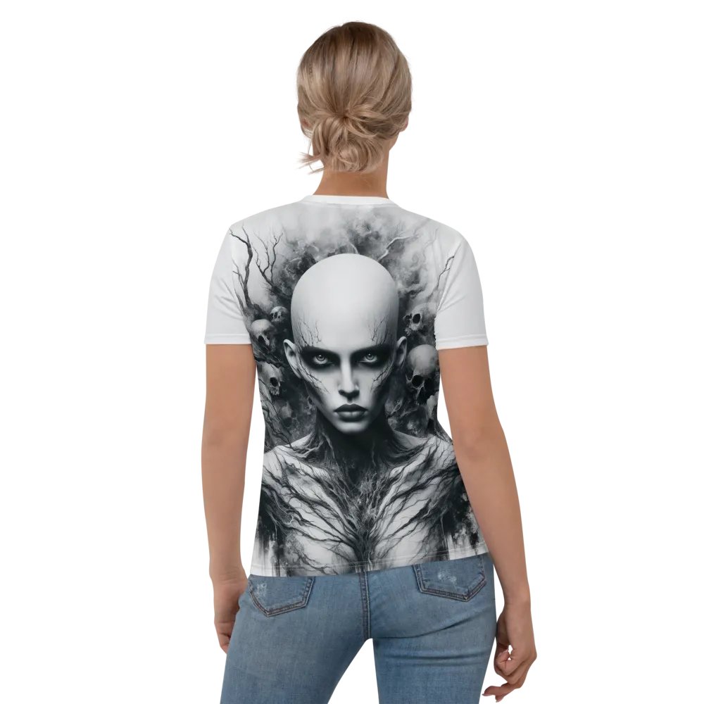 Gothic Branches Bald Head Women's Tee product image (2)