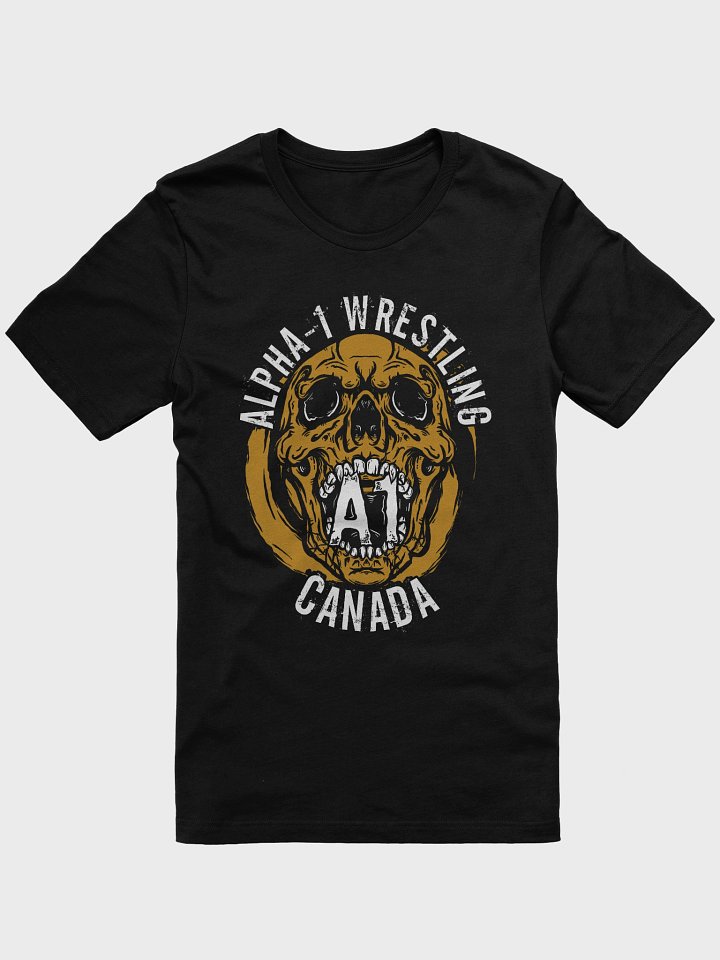 A1 Wrestling Skull T Shirt product image (1)