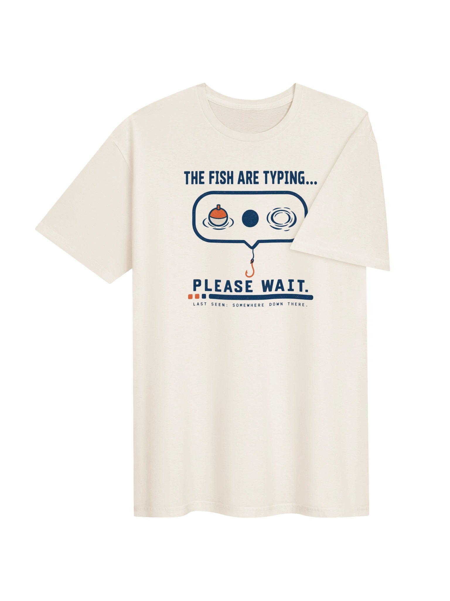The Fish Are Typing… T-Shirt product image (4)