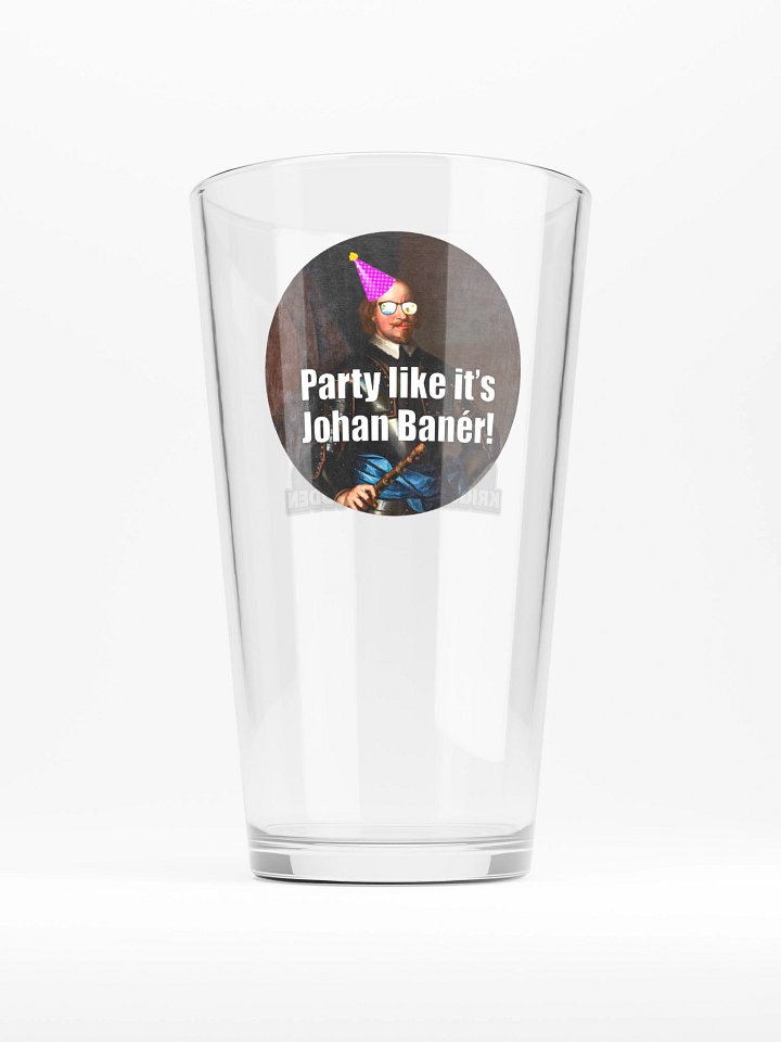 Party like it's Johan Banér (Ölglas) product image (1)