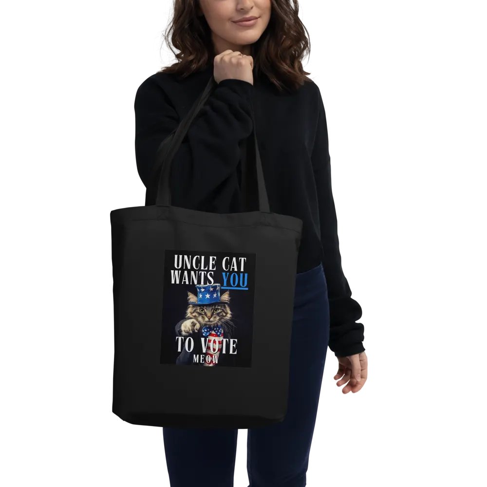 Uncle Cat Wants YOU To VoteTote Bag product image (2)