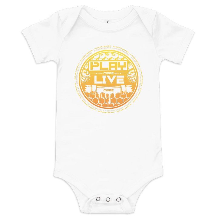 Play More Live More Short Sleeve One Piece product image (11)
