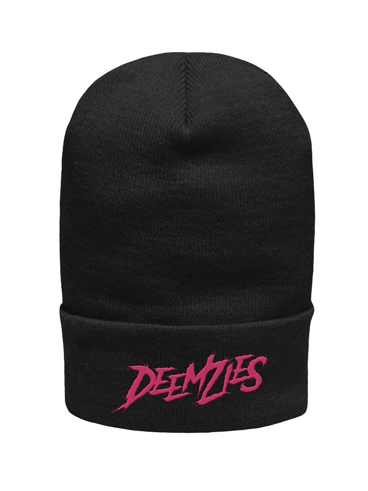 Deemzies Beanie - Pink logo product image (1)
