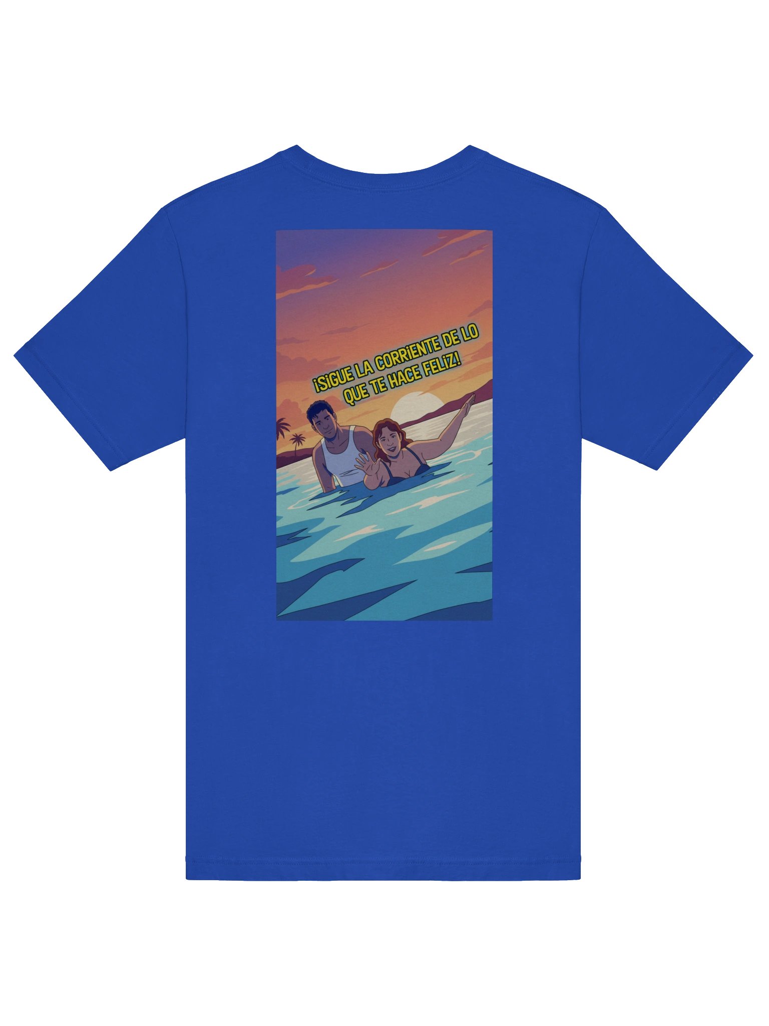 "Sigue La Corriente" Karen & Arroz Sunset Tee - Tranquilo Quieto Brand product image (18)